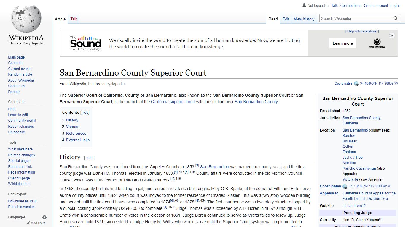 San Bernardino County Superior Court - Wikipedia